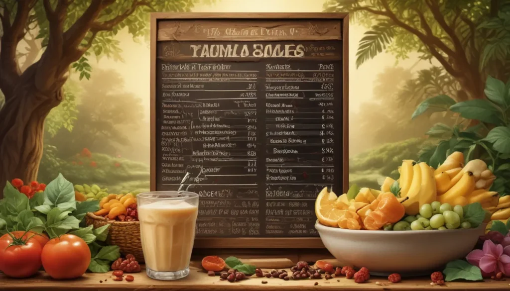 aroma joes nutrition facts 0496e337
