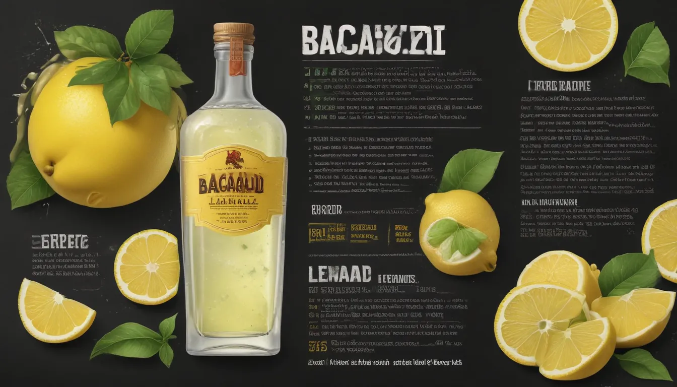 bacardi limon and lemonade nutrition facts c555058c