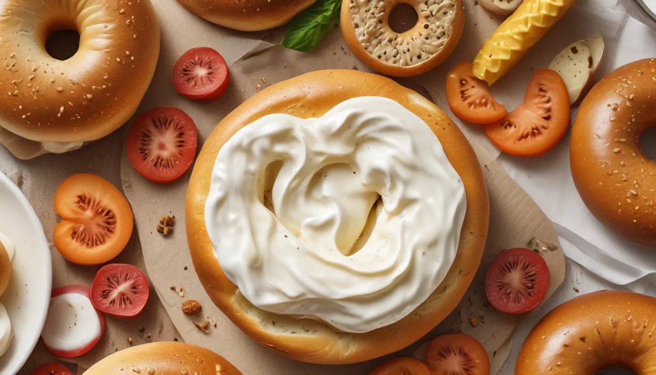 bagel with cream cheese nutrition facts 1988cabd