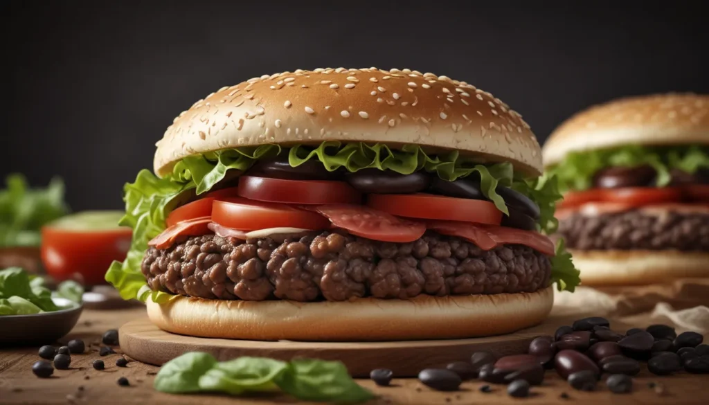 black bean burger nutrition facts 63263fb8