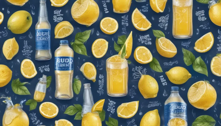 The Ultimate Guide to Bud Light Lemonade Nutrition Facts