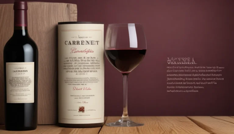 Discover 20 Nutritional Facts about Cabernet Sauvignon