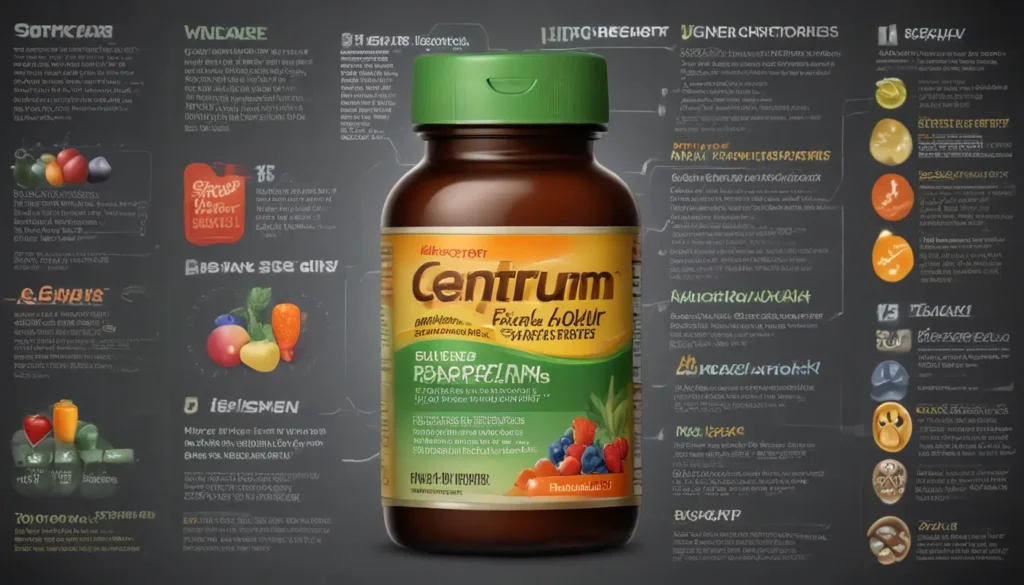 "Discover the Benefits of Centrum Men’s Multivitamin Nutrition Facts" 5 centrum mens multivitamin nutrition facts 9a9377d1