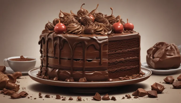 The Delightful World of Chocolate Cake: Nutritional Insights and Indulgences
