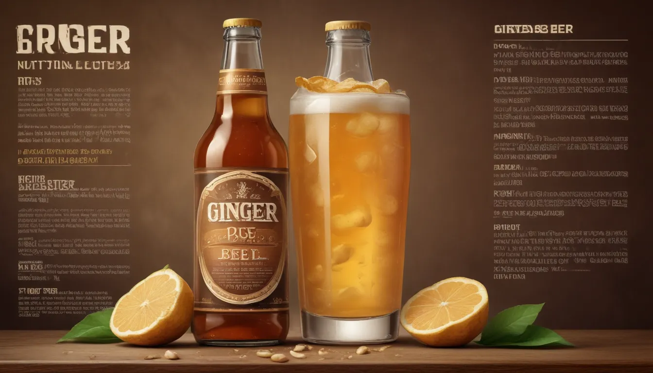 diet ginger beer nutrition facts cefc4af8