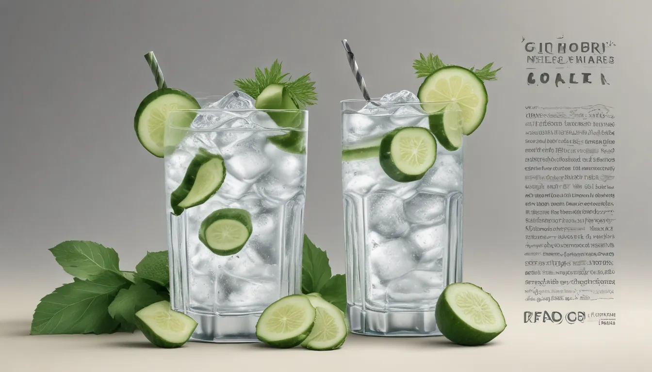 extraordinary facts about gin cucumber cooler 96391863