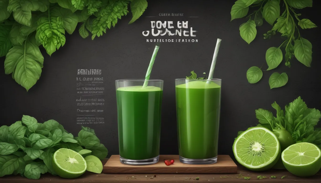 green juice nutrition facts 96fec5ce