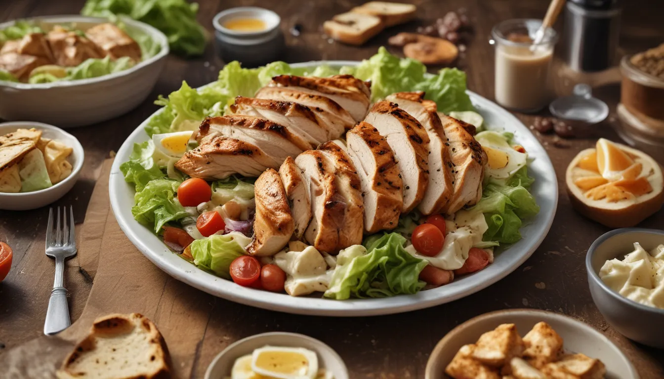 grilled chicken caesar salad nutrition facts b7318ba6