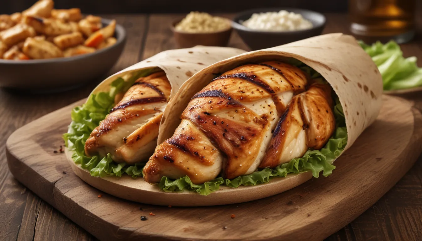 grilled chicken go wrap nutrition facts 1859f112