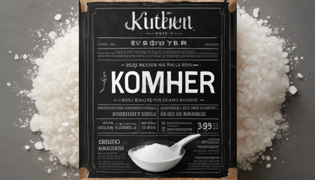 kosher salt nutrition facts 1faf01ef