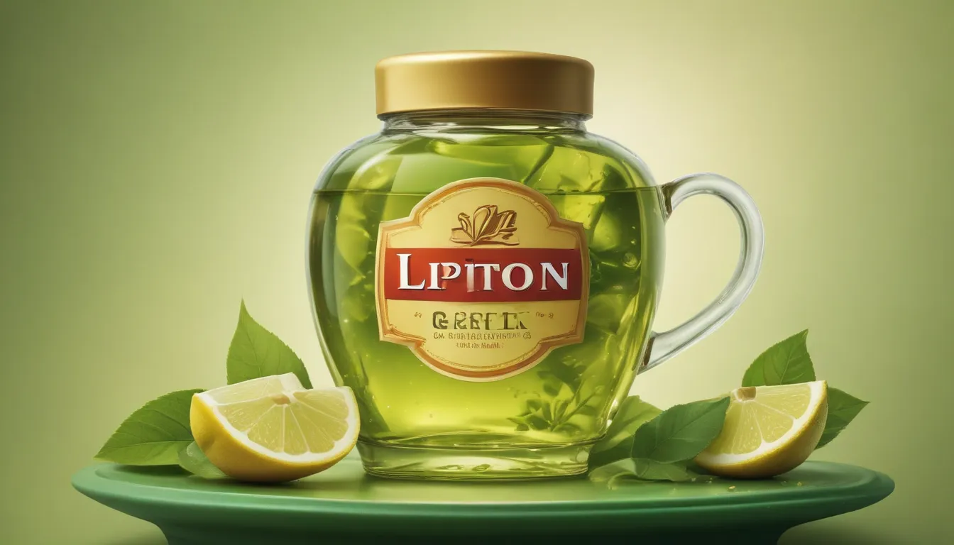 lipton diet green tea nutrition facts 873de2af