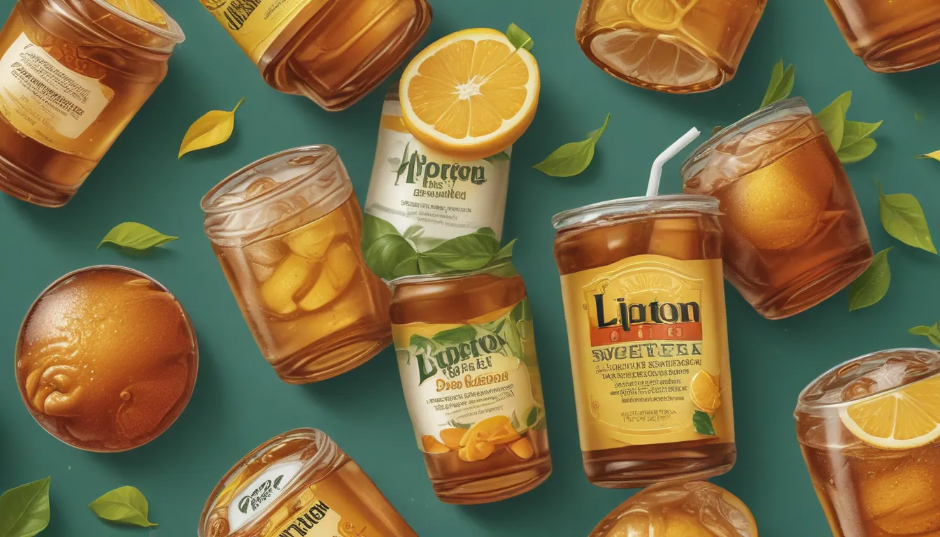 lipton southern sweet tea nutrition facts 9a585b08