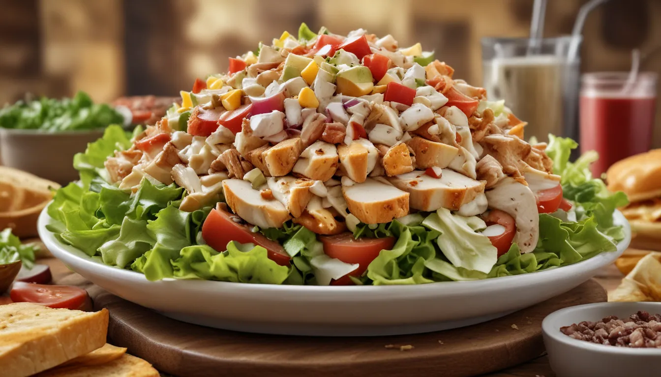 mcdonalds southwest chicken salad nutrition facts 54b40861