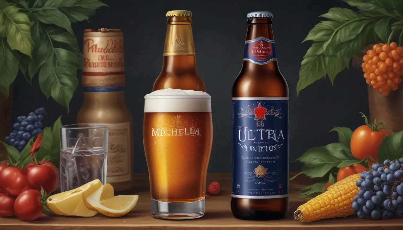 michelob ultra nutrition facts 26464522