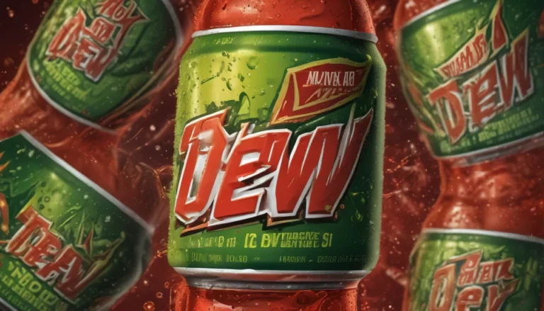 The Ultimate Guide to Mountain Dew Code Red Nutrition Facts