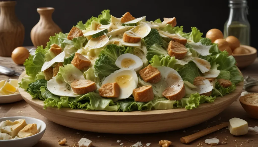 nutrition facts about caesar salad 3fefde4d