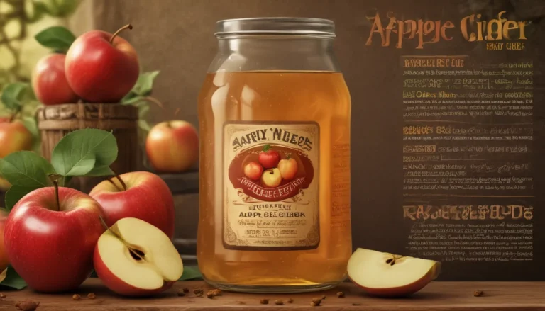 The Healthy Benefits of Apple Cider: A Closer Look at Nutrition Facts