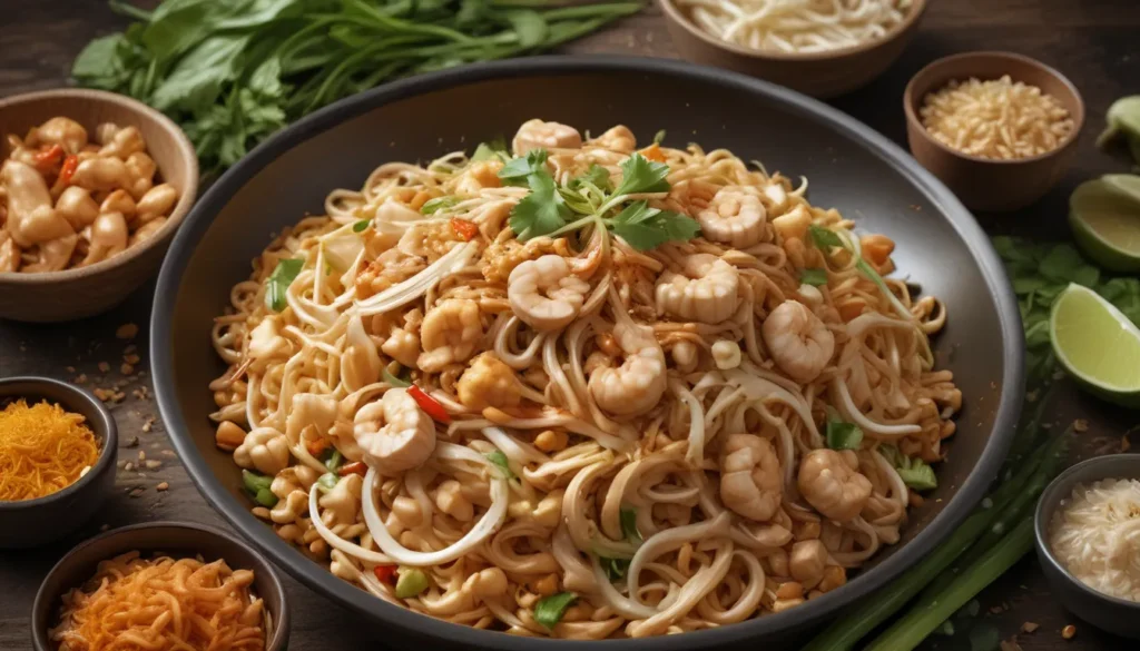 Dive into the Delightful World of Pad Thai Nutrition 2 pad thai nutrition facts 579495a6