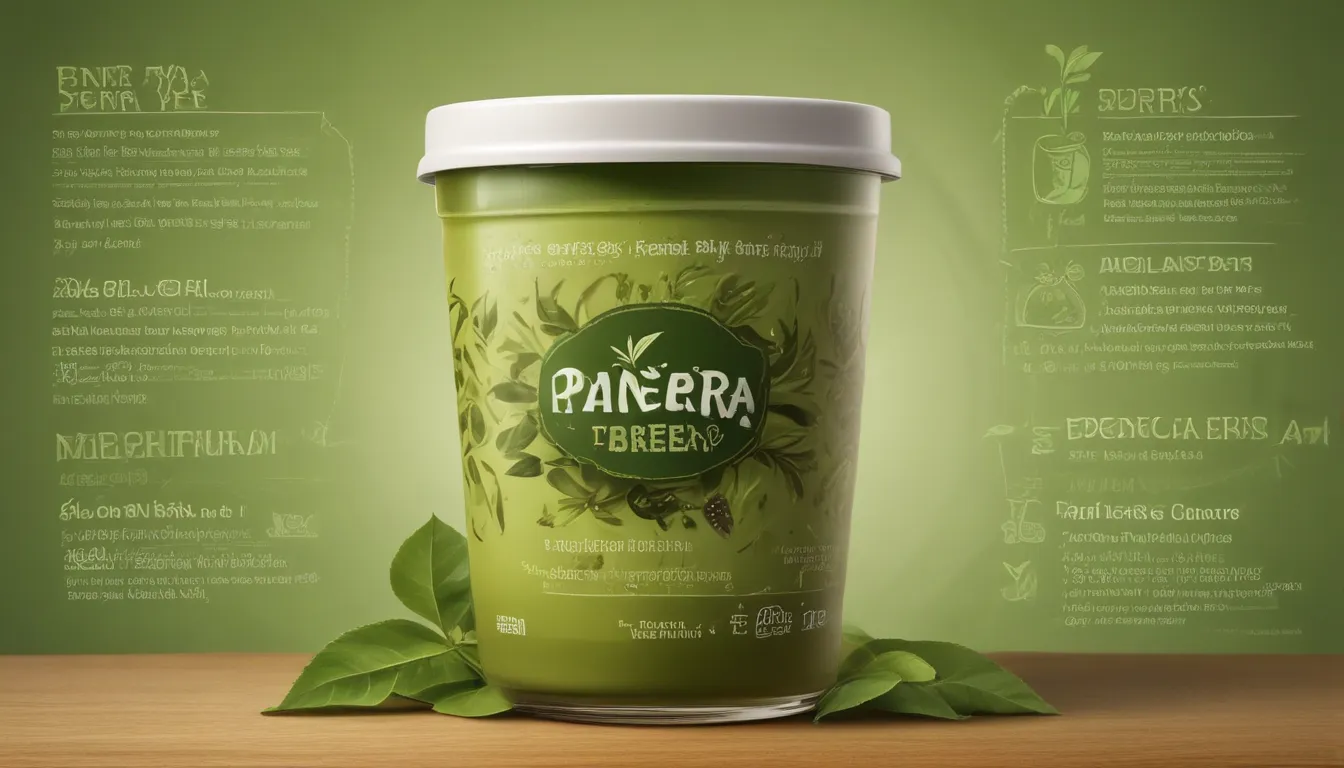 panera bread green tea nutrition facts e6150e12
