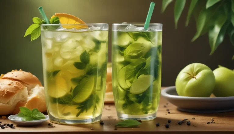 Panera Iced Green Tea: A Refreshing and Healthy Beverage Choice