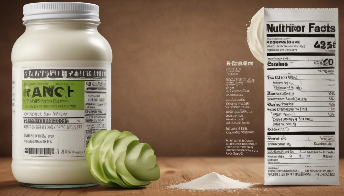 ranch powder nutrition facts bab60e31