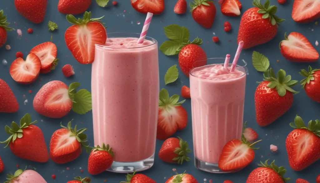 strawberry smoothie nutrition facts beec0aae