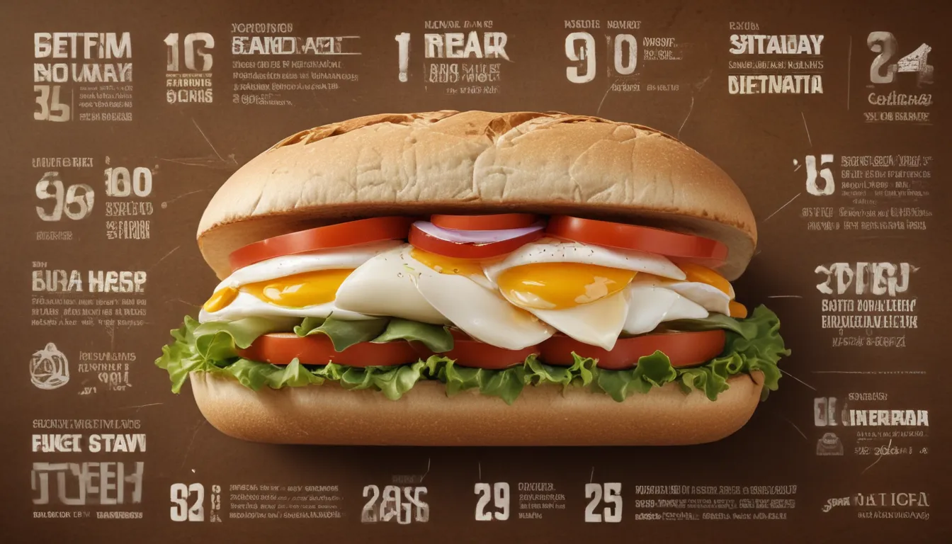 subway egg white nutrition facts a608e606