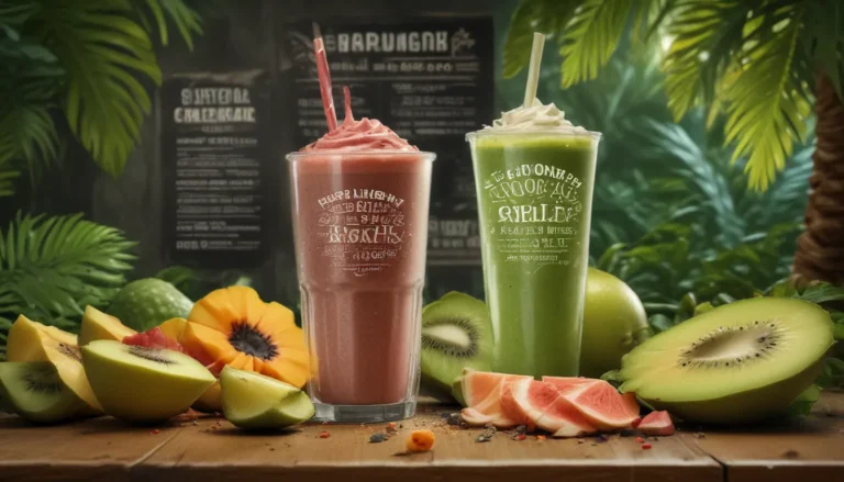 Discover the Delightful Nutrition Facts of Tropical Smoothie Cafe’s Detox Island Green