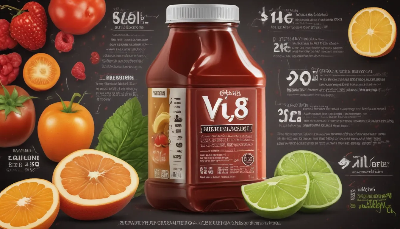 v8 low sodium juice nutrition facts 9676c9da