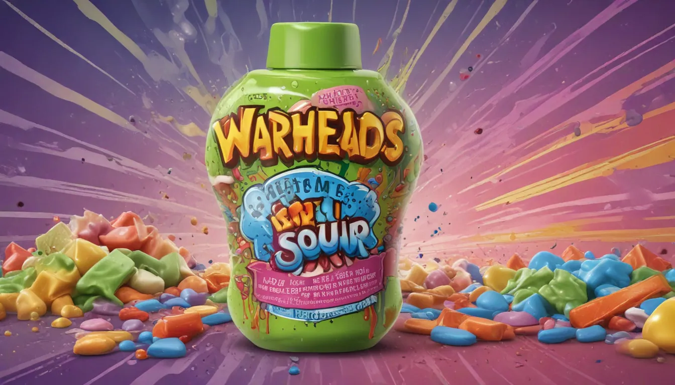 warheads super sour spray candy nutrition facts f8169772