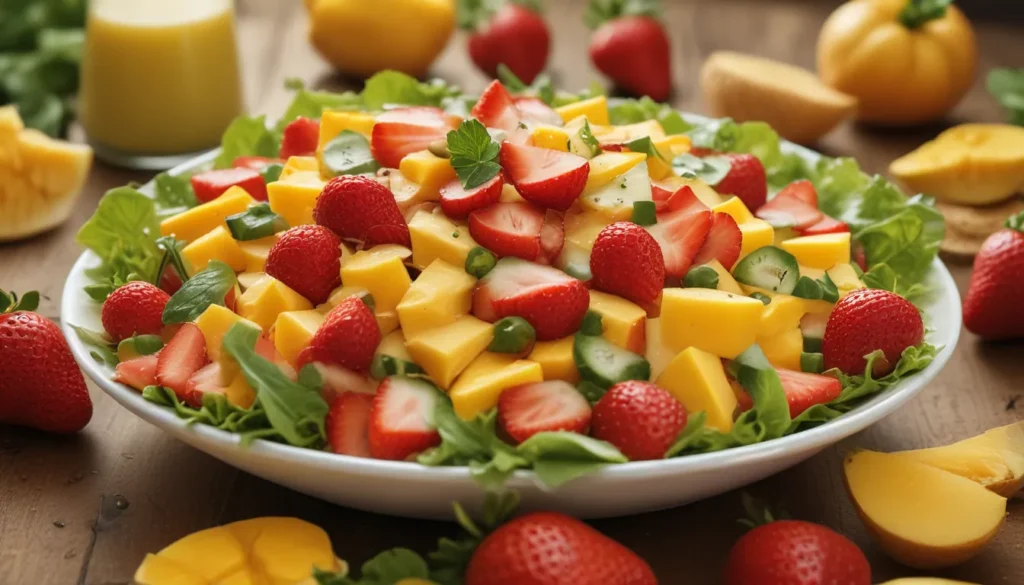wendys strawberry mango salad nutrition facts 24ec3145