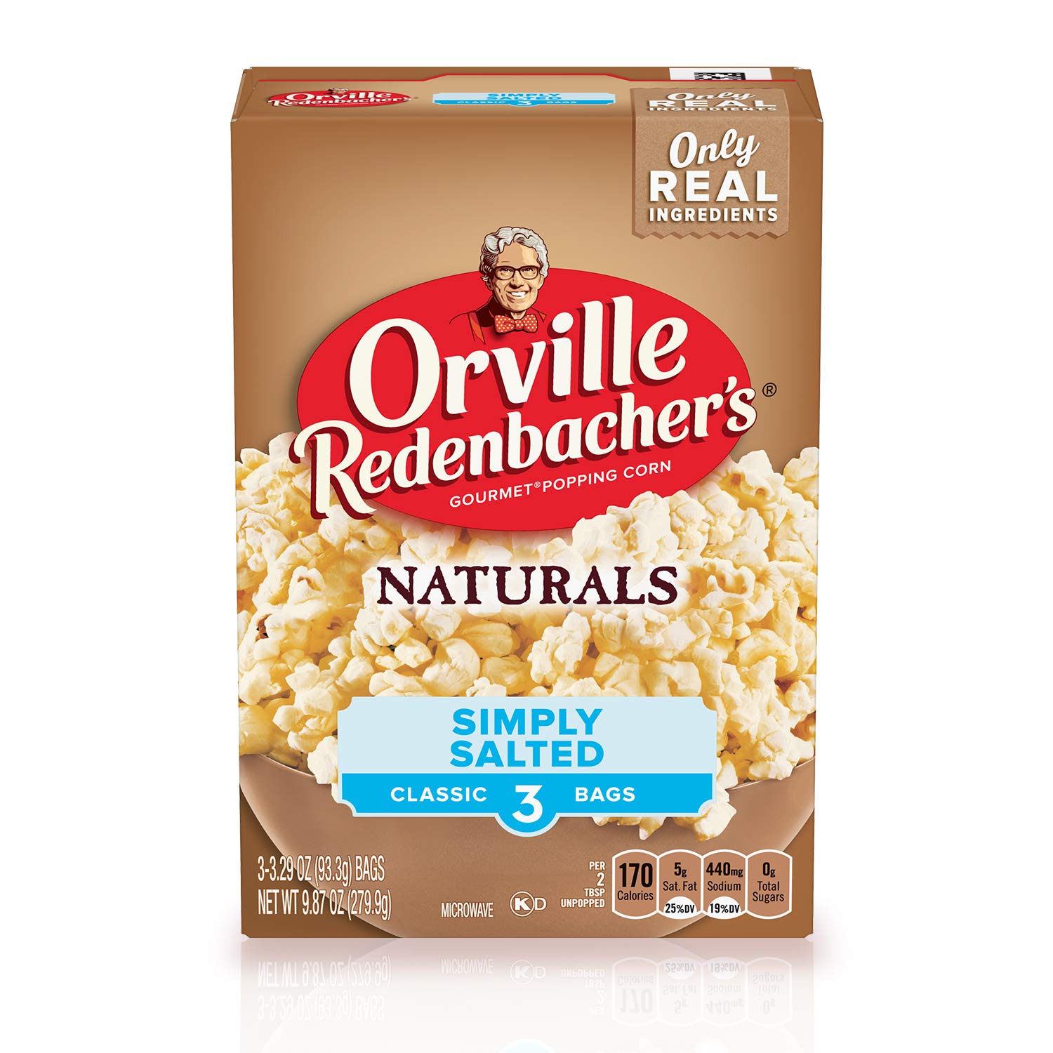 Nutritional Benefits of Orville Natural Popcorn
