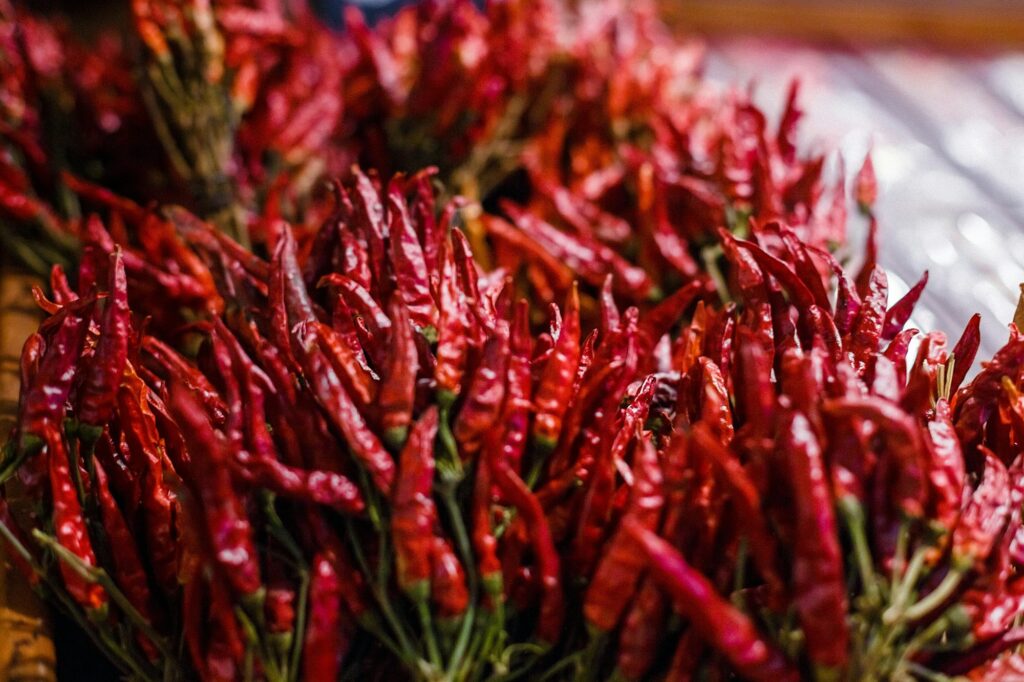 19 Spicy Facts about Chili Peppers 3 red hot chili peppers. Dried red chili or chilli cayenne pepper.
