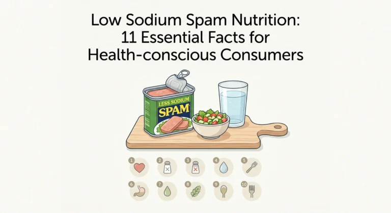 What’s Actually in a Can of Less-Sodium Spam: A Realistic Look at the Nutrition